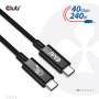 CLUB3D CAC-1576 cavo USB 1 m USB4 Gen 3x2 USB C Nero