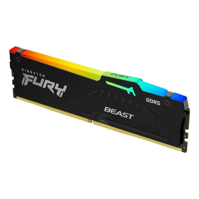 KINGSTON RAM FURY BEAST 32GB DDR5 5600MT/s CL40 RGB XMP