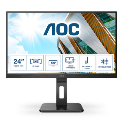 AOC P2 24P2QM LED display 60,5 cm (23.8") 1920 x 1080 Pixel Full HD Nero