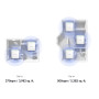 D-Link EAGLE PRO AI AX1500 Dual-band (2.4 GHz/5 GHz) Wi-Fi 6 (802.11ax) Bianco 1 Interno