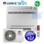 Climatizzatore mono Console pavimento WiFi 12000 Btu GREE classe A+++/A+ inverter R32