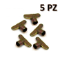 Rubinetto fontana portagomma - kit 5 chiavette di ricambio