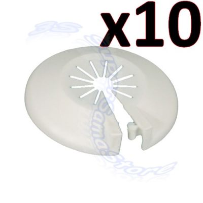 Rosone apribile universale bianco per termosifoni - 10 PZ