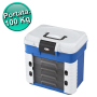 Coperchio per scatola monoblocco 3 posti colore bianco