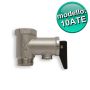 Valvola di sicurezza con leva per scaldabagno tipo pesante MF 3/4 - 8 ATE