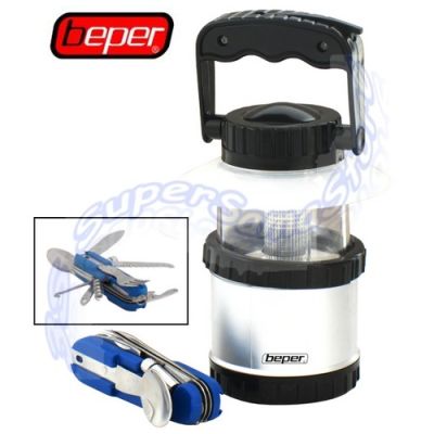 Lanterna da camping e coltellino multiuso