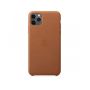 iPhone 11 Pro Max Leather Case - Saddle Brown