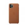 iPhone 11 Pro Max Leather Case - Saddle Brown