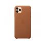iPhone 11 Pro Max Leather Case - Saddle Brown