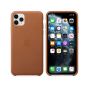 iPhone 11 Pro Max Leather Case - Saddle Brown