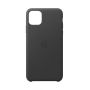iPhone 11 Pro Max Leather Case - Black