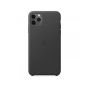 iPhone 11 Pro Max Leather Case - Black