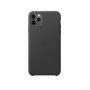 iPhone 11 Pro Max Leather Case - Black