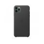 iPhone 11 Pro Max Leather Case - Black