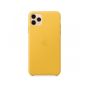 iPhone 11 Pro Max Leather Case - Meyer Lemon