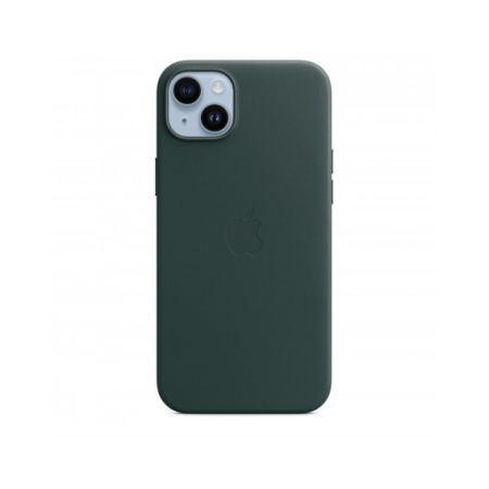 Custodia con Magsafe in Pelle per iPhone 14 Plus - Verde Cipresso