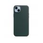 Custodia con Magsafe in Pelle per iPhone 14 Plus - Verde Cipresso