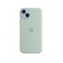 Custodia con Magsafe in Silicone per iPhone 14 Plus - Agave