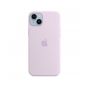 Custodia con Magsafe in Silicone per iPhone 14 Plus - Lilla