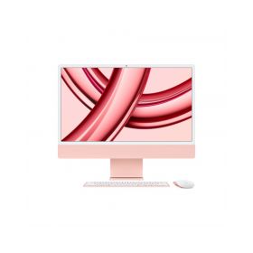2023 - iMac 24" con Retina 4.5K display: Apple M3 chip con 8-core CPU e 10-core GPU, RAM 8GB, 256GB SSD - Rosa