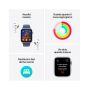 Apple Watch SE GPS 40mm Galassia Cassa Alluminio con Cinturino Sport Loop Lago Verde