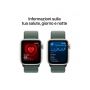 Apple Watch SE GPS 40mm Galassia Cassa Alluminio con Cinturino Sport Loop Lago Verde