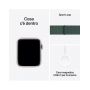 Apple Watch SE GPS 40mm Galassia Cassa Alluminio con Cinturino Sport Loop Lago Verde