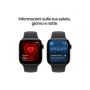 Apple Watch Series 10 GPS + Cellular 42mm Jet Nero Cassa Alluminio con Nero Sport Band - M/L
