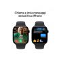 Apple Watch Series 10 GPS + Cellular 46mm Jet Nero Cassa Alluminio con Nero Sport Band - M/L