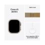 Apple Watch Ultra 2 GPS + Cellular 49mm Cassa Titanio Naturale con Tan Alpine Loop - Medium