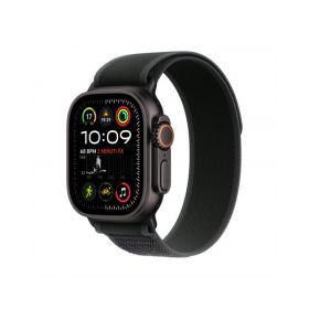 Apple Watch Ultra 2 GPS + Cellular 49mm Cassa Titanio Nero con Nero Trail Loop - M/L