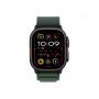 Apple Watch Ultra 2 GPS + Cellular 49mm Cassa Titanio Nero con Verde Scuro Alpine Loop - Medium