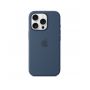 Custodia con Magsafe in Silicone per iPhone 16 Pro - Denim