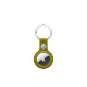 AirTag FineWoven Key Ring - Chartreuse