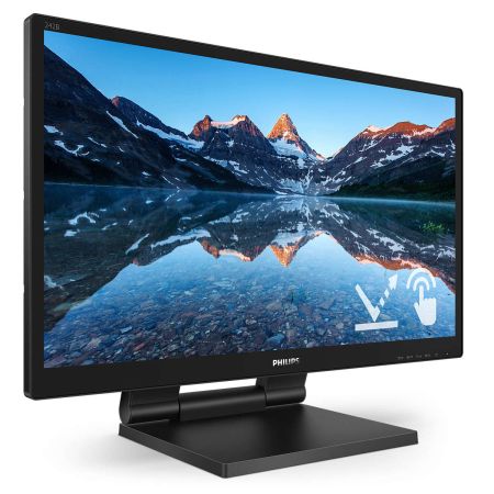 Philips 242B9TL/00 Monitor PC 60,5 cm (23.8") 1920 x 1080 Pixel Full HD LCD Touch screen Nero