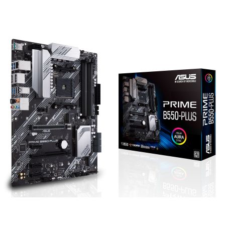 ASUS PRIME B550-PLUS AMD B550 Socket AM4 ATX