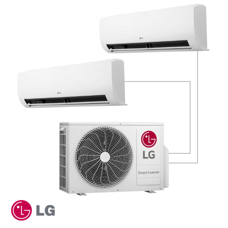 LG multi split system RM2U15.U18 + RMN09.NSJ + RMN09.NSJ