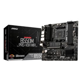MSI B550M PRO-VDH WIFI scheda madre AMD B550 Socket AM4 micro ATX