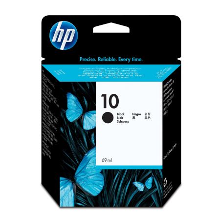 HP 10 cartuccia d'inchiostro 1 pz Originale Resa standard Nero