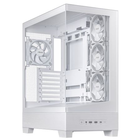 ASUS A31 Plus TG ARGB WHITE Midi Tower Bianco