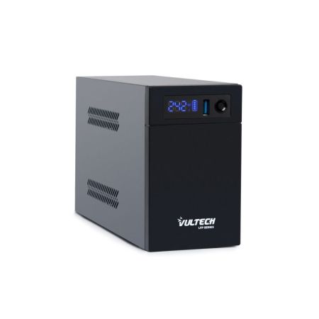 Vultech UPS1000VA-LFP gruppo di continuità (UPS) A linea interattiva 1 kVA 530 W 2 presa(e) AC