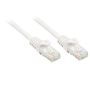 Lindy Rj45 Rj45 Cat6 0.5m cavo di rete Bianco 0,5 m U UTP (UTP)