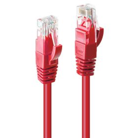 Lindy 48033 cavo di rete Rosso 2 m Cat6 U UTP (UTP)