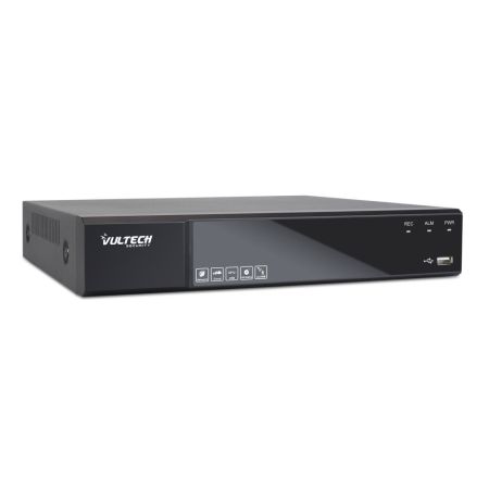 Vultech Security Network Video Recorder 4 Canali POE - 8MP UHD - H265