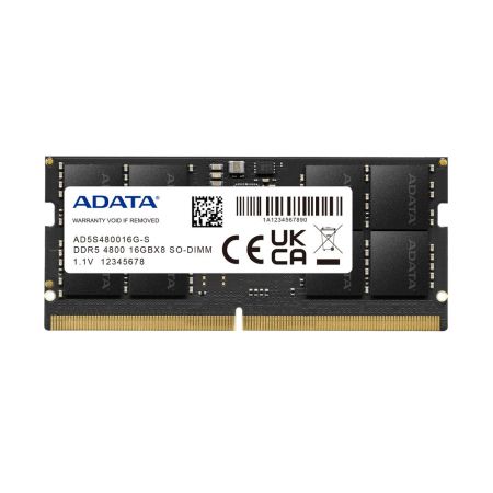 ADATA Premier memoria 16 GB 1 x 16 GB DDR5 Data Integrity Check (verifica integrità dati)