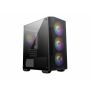 MSI MAG Forge M100A Micro Tower Nero, Trasparente