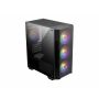 MSI MAG Forge M100A Micro Tower Nero, Trasparente