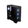 MSI MAG Forge 320R AIRFLOW Micro Tower Nero, Trasparente