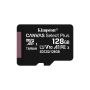Kingston Technology Canvas Select Scheda micSDXC Plus 100R A1 C10 da 128GB + adattatore