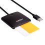 Lindy 43407 lettore di carte magnetiche USB Nero